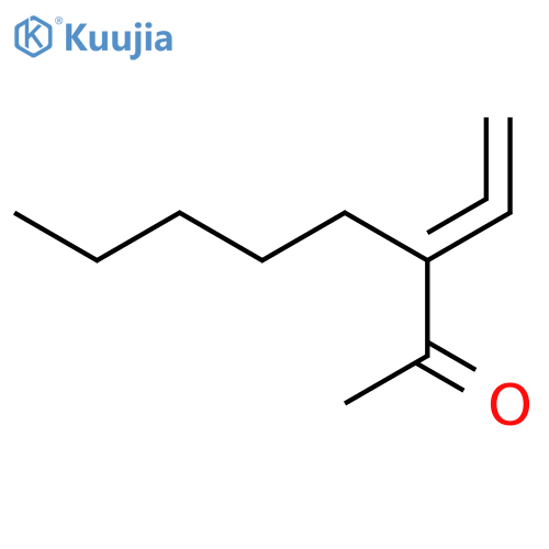 2-OCTANONE, 3-ETHENYLIDENE- structure