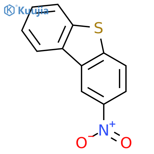 2-Nitrodibenzothiophene structure