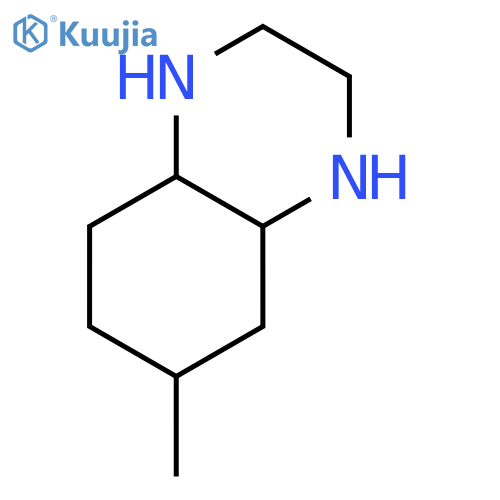 Quinoxaline,decahydro-6-methyl- structure