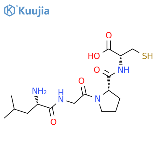 L-CYSTEINE, L-LEUCYLGLYCYL-L-PROLYL- structure
