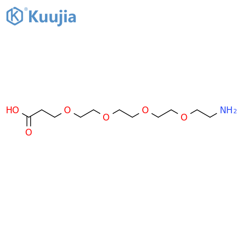 NH2-PEG4-CH2CH2COOH structure