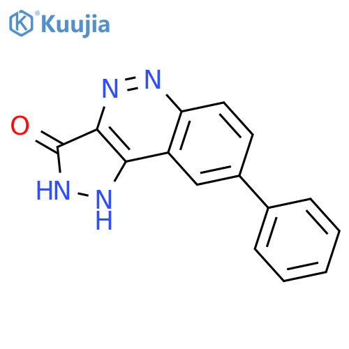 3H-Pyrazolo[4,3-c]cinnolin-3-one, 1,2-dihydro-8-phenyl- structure