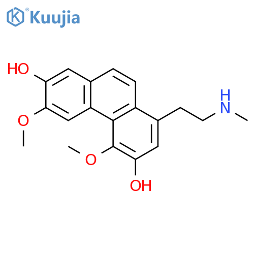 2,6-PHENANTHRENEDIOL, 3,5-DIMETHOXY-8-[2-(METHYLAMINO)ETHYL]- structure
