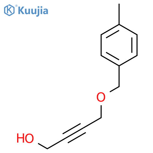 2-Butyn-1-ol, 4-[(4-methylphenyl)methoxy]- structure