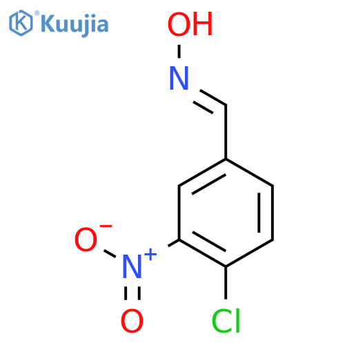 4-Chloro-3-nitrobenzaldehyde oxime structure