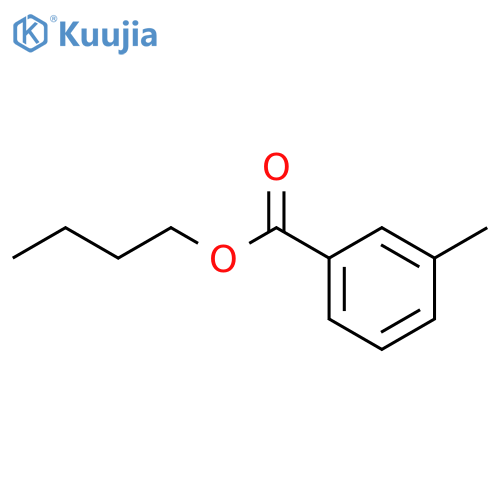 butyl 3-methylbenzoate structure