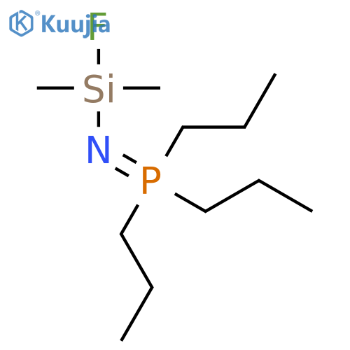 Silanamine, 1-fluoro-1,1-dimethyl-N-(tripropylphosphoranylidene)- structure