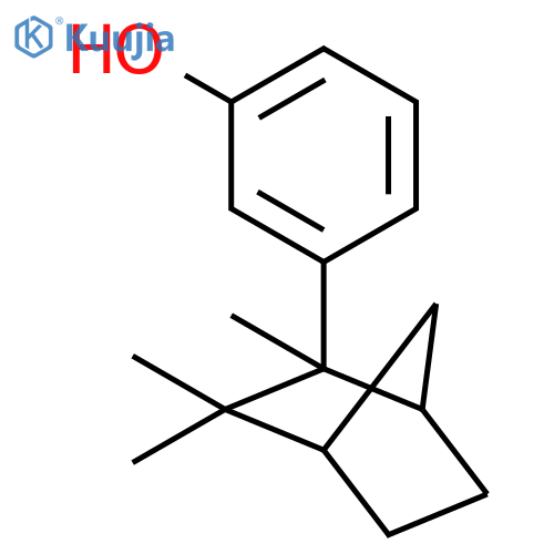 PHENOL, 3-(2,3,3-TRIMETHYLBICYCLO[2.2.1]HEPT-2-YL)- structure