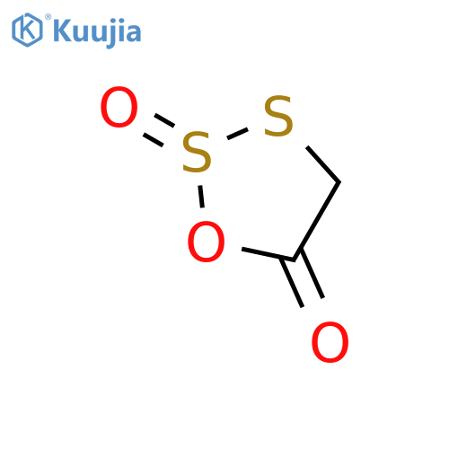 1,2,3-Oxadithiolan-5-one, 2-oxide structure
