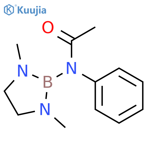 Acetamide, N-(1,3-dimethyl-1,3,2-diazaborolidin-2-yl)-N-phenyl- structure