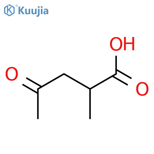 2-Methyl-4-oxopentanoic acid structure