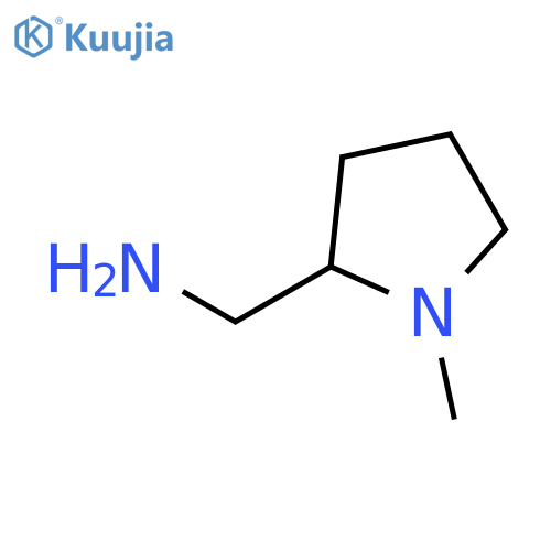 [(2S)-1-methylpyrrolidin-2-yl]methanamine structure