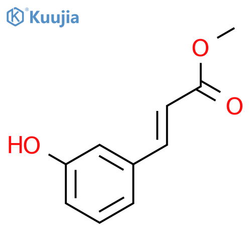 Methyl trans-3-Hydroxycinnamate structure