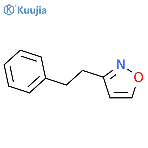 Isoxazole, 3-(2-phenylethyl)- structure