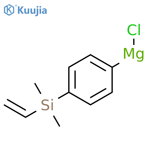 MAGNESIUM, CHLORO[4-(ETHENYLDIMETHYLSILYL)PHENYL]- structure