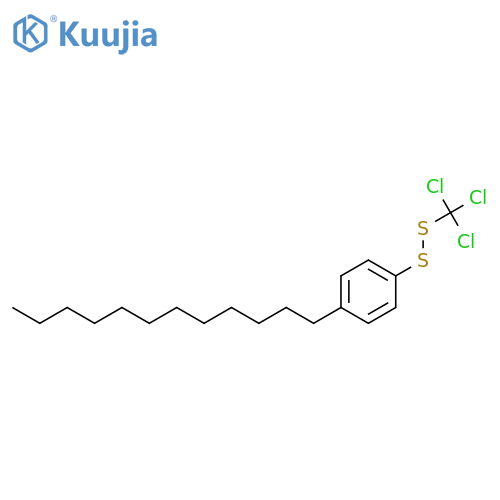 DISULFIDE, 4-DODECYLPHENYL TRICHLOROMETHYL structure