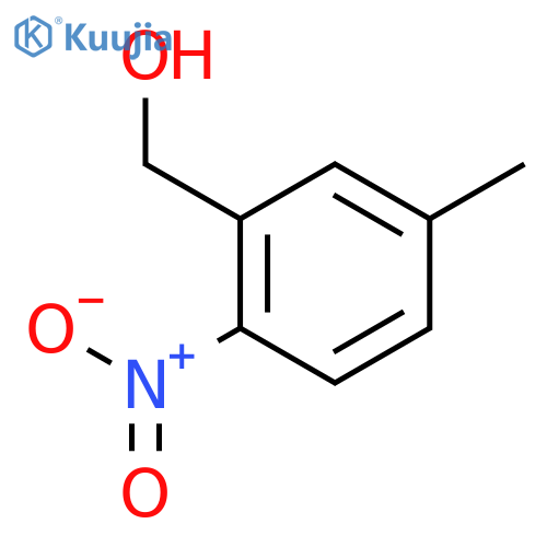 (5-Methyl-2-nitrophenyl)methanol structure