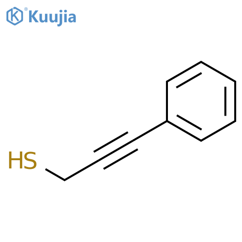 2-Propyne-1-thiol, 3-phenyl- structure