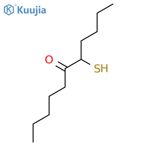 6-UNDECANONE, 5-MERCAPTO- structure