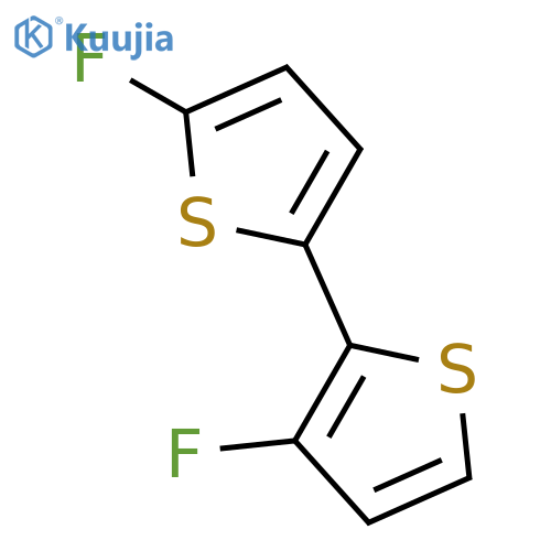 2,2'-Bithiophene, 3,5'-difluoro- structure