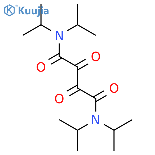 Butanediamide, N,N,N',N'-tetrakis(1-methylethyl)-2,3-dioxo- structure