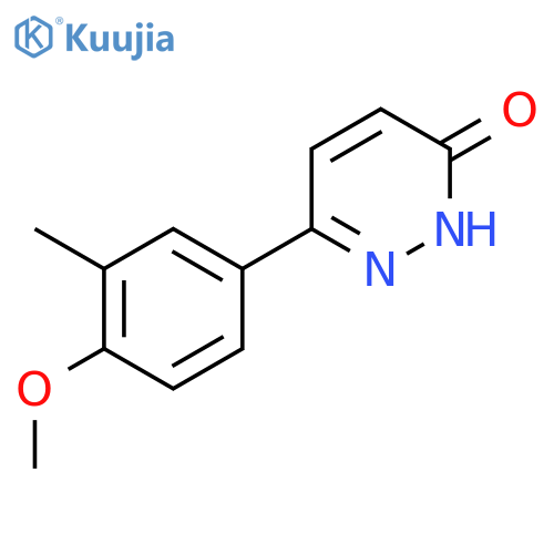 6-(4-methoxy-3-methylphenyl)-3(2H)-Pyridazinone structure