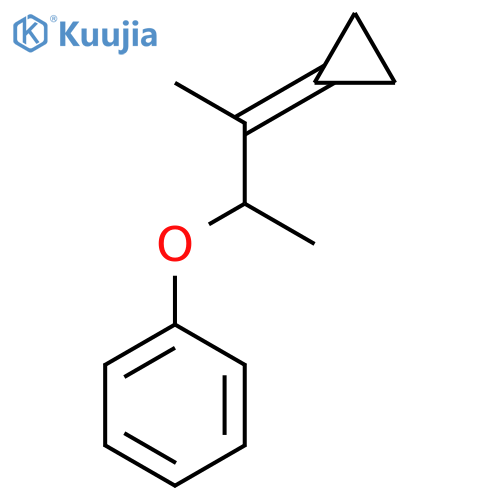 Benzene, (2-cyclopropylidene-1-methylpropoxy)- structure
