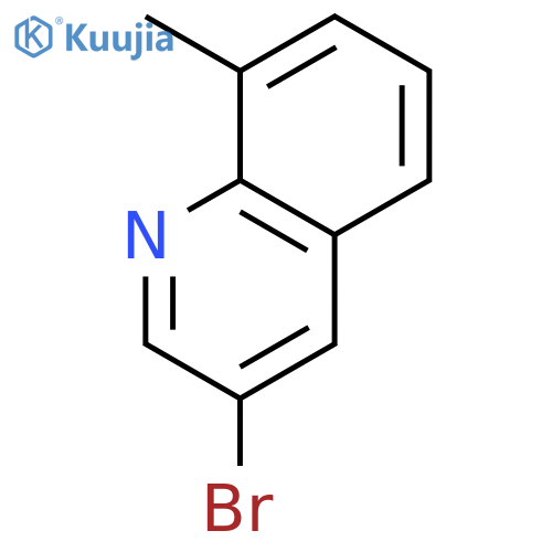 3-bromo-8-methylquinoline structure
