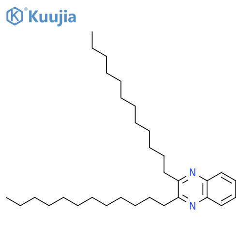 Quinoxaline, 2,3-didodecyl- structure