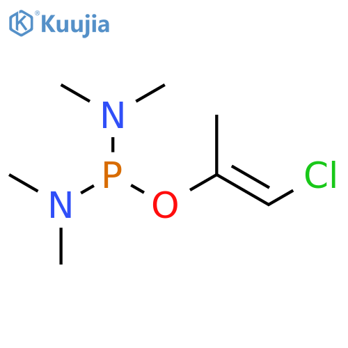 PHOSPHORODIAMIDOUS ACID, TETRAMETHYL-, 2-CHLORO-1-METHYLETHENYL ESTER structure