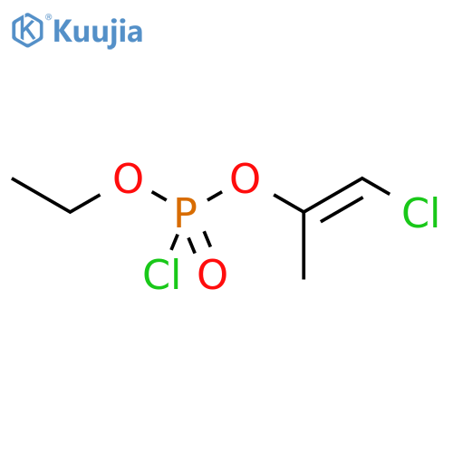 PHOSPHOROCHLORIDIC ACID, 2-CHLORO-1-METHYLETHENYL ETHYL ESTER structure