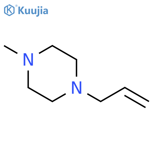 1-Methyl-4-allylpiperazine structure