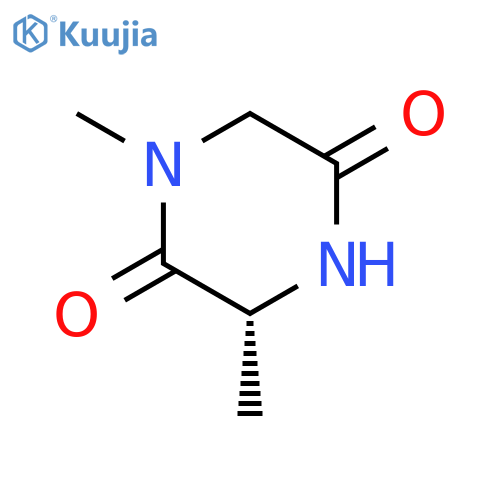 2,5-Piperazinedione,1,3-dimethyl-,(R)-(9CI) structure