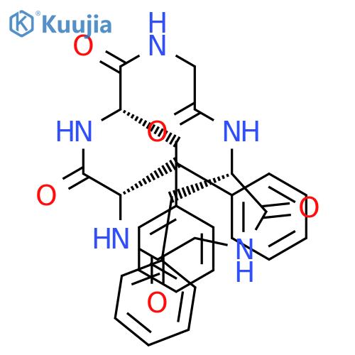 CYCLO(GLYCYL-L-PHENYLALANYLGLYCYL-L-PHENYLALANYL-L-PHENYLALANYL) structure