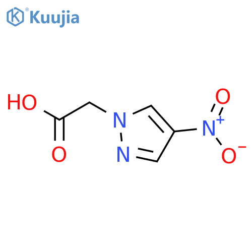 (4-Nitro-1H-pyrazol-1-yl)acetic acid structure