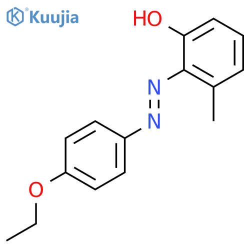 6-[2-(4-Ethoxyphenyl)hydrazinylidene]-5-methylcyclohexa-2,4-dien-1-one structure