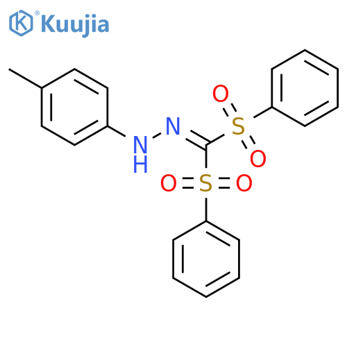 Hydrazine, [bis(phenylsulfonyl)methylene](4-methylphenyl)- structure