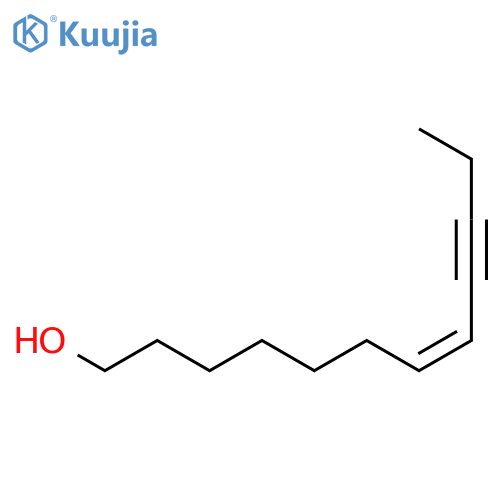 7-DODECEN-9-YN-1-OL, (Z)- structure