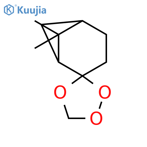 Spiro[bicyclo[3.1.1]heptane-2,3'-[1,2,4]trioxolane], 6,6-dimethyl- structure