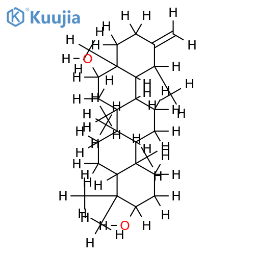18alpha,19betaH-Urs-20(30)-en-3beta,16beta-diol structure