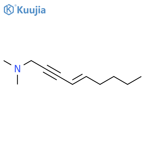 4-NONEN-2-YN-1-AMINE, N,N-DIMETHYL- structure