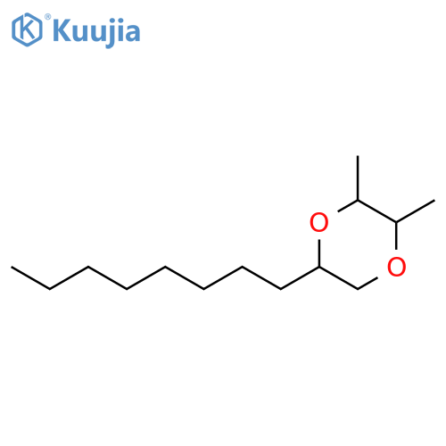 1,4-DIOXANE, 2,3-DIMETHYL-5-OCTYL- structure