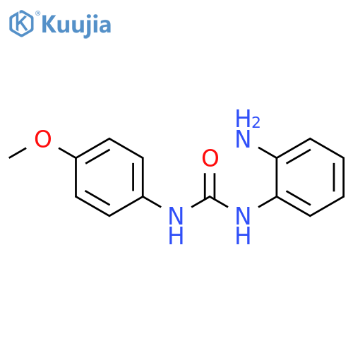 Urea, N-(2-aminophenyl)-N'-(4-methoxyphenyl)- structure