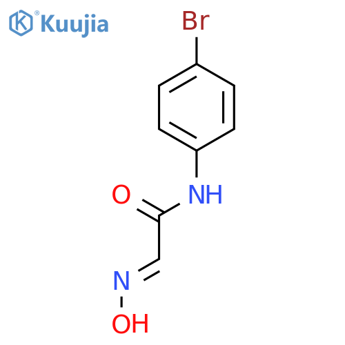 (E)-n-(4-bromophenyl)-2-(hydroxyimino)acetamide structure