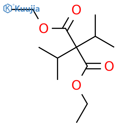 PROPANEDIOIC ACID, BIS(1-METHYLETHYL)-, DIETHYL ESTER structure