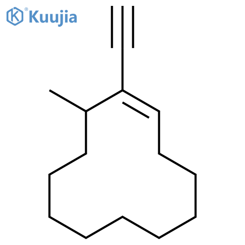 Cyclododecene, 1-ethynyl-12-methyl-, (Z)- structure