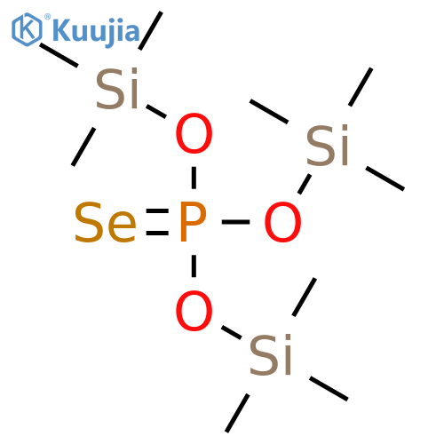 PHOSPHOROSELENOIC ACID, O,O,O-TRIS(TRIMETHYLSILYL) ESTER structure