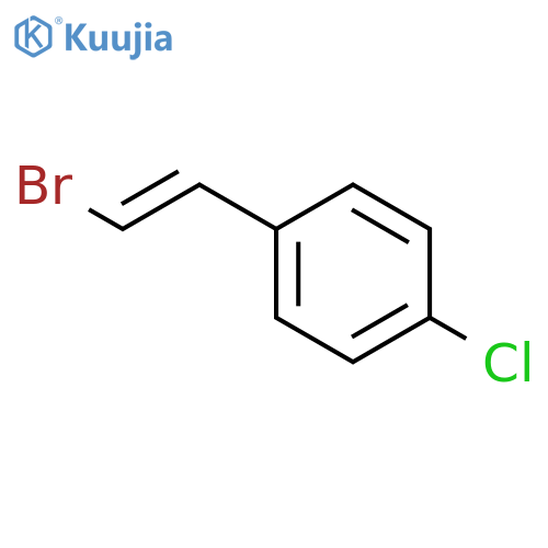 1-(1Z)-2-bromoethenyl-4-chlorobenzene structure