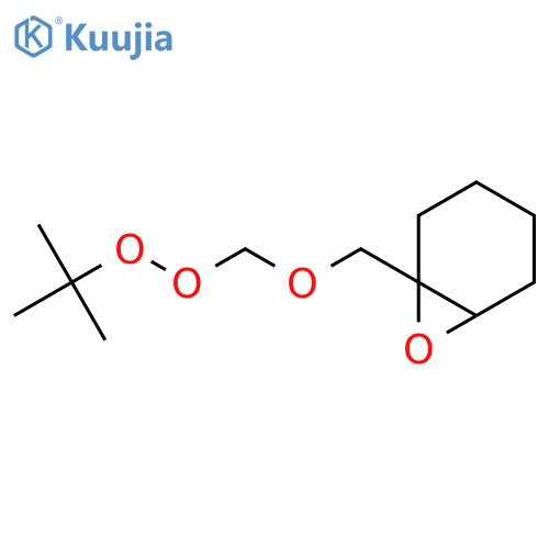 7-Oxabicyclo[4.1.0]heptane, [[(1,1-dimethylethyl)dioxy]methoxymethyl]- structure