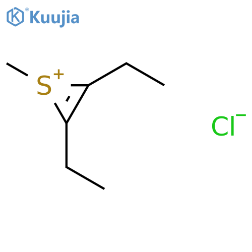 THIIRENIUM, 2,3-DIETHYL-1-METHYL-, CHLORIDE structure